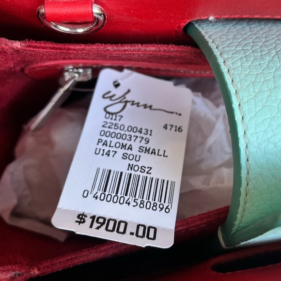 Christian Louboutin Small Paloma Calf Empire Handbag - Picture 9 of 9